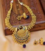 Blue agate necklaces