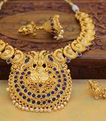 Blue agate necklaces