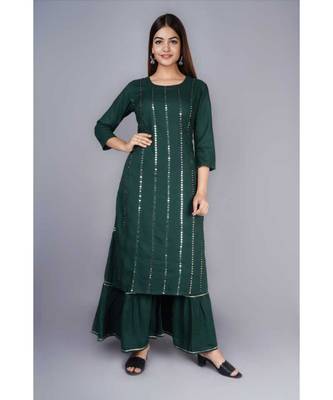 PeerShah Women Kurta and Sharara 1