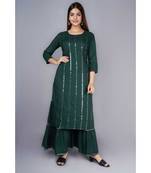 PeerShah Women Kurta and Sharara