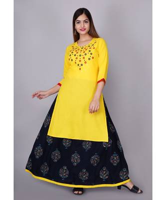 PeerShah Women Kurta and Skirt 1