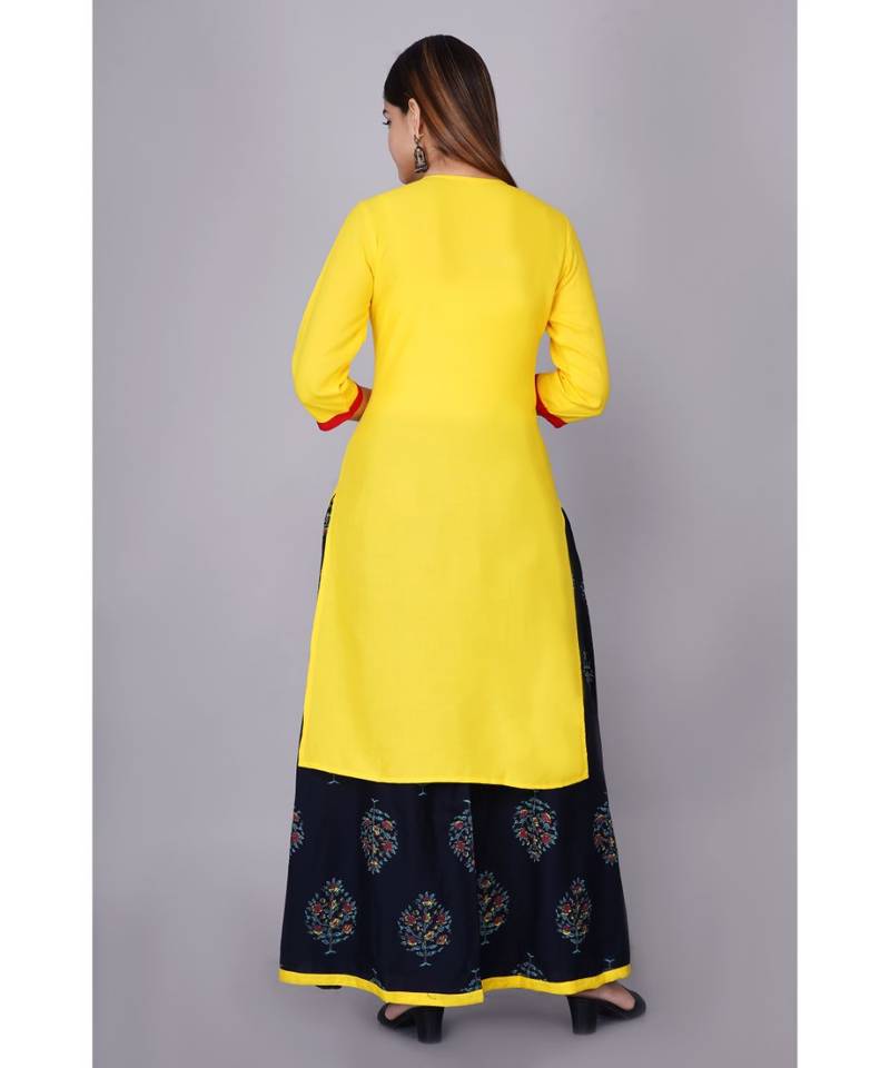 PeerShah Women Kurta and Skirt