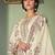 Cream digital print cotton salwar