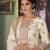 Cream digital print cotton salwar