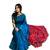 Handloom achol pompom cotton silk saree with blouse piece