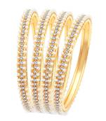 Gold diamond bangles-and-bracelets