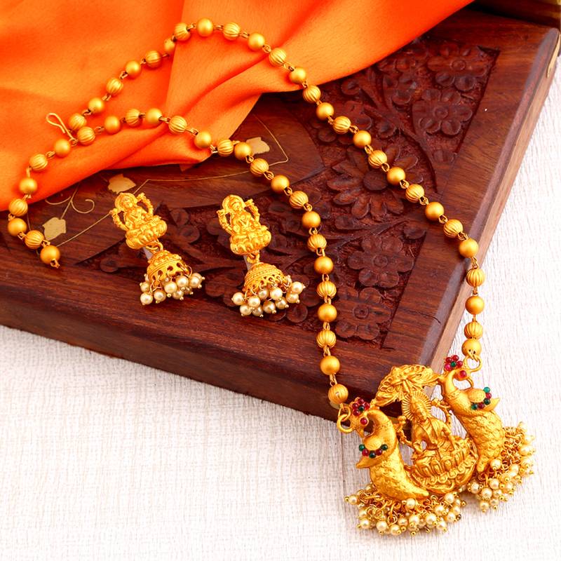 Gold necklace sets - Sukkhi Fashion 