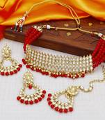 Gold diamond necklace-sets