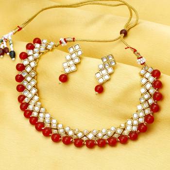 Gold diamond necklace-sets 2