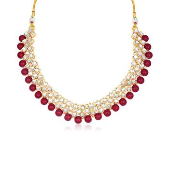 Gold diamond necklace-sets 4
