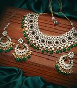 Gold diamond necklace-sets