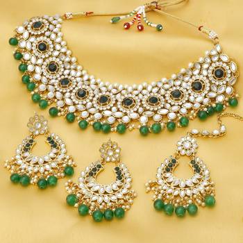 Gold diamond necklace-sets 2