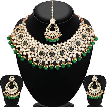 Gold diamond necklace-sets 3