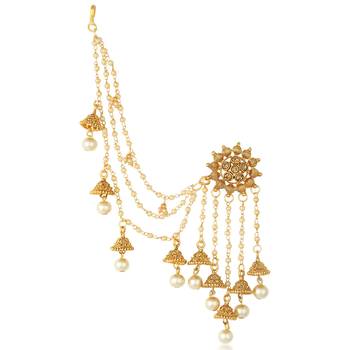 Gold earrings 2