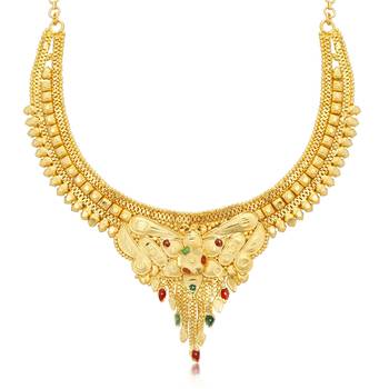 Gold necklace-sets 2