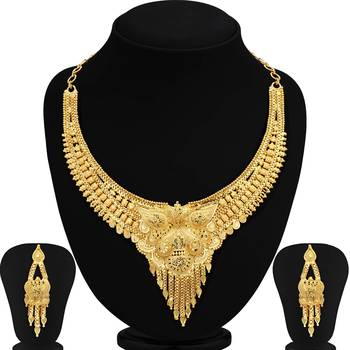 Gold necklace-sets 4