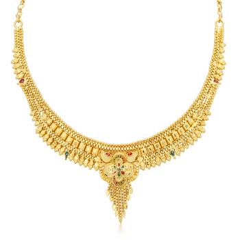 Gold necklace-sets 2