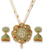 Multicolor pearl necklace sets