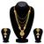 Gold pearl necklace-sets
