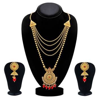Red diamond necklace-sets 3