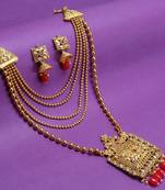 Red diamond necklace-sets