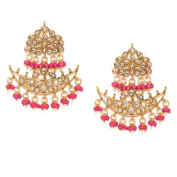 Pink diamond earrings 1