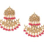 Pink diamond earrings