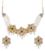 Green pearl necklace sets