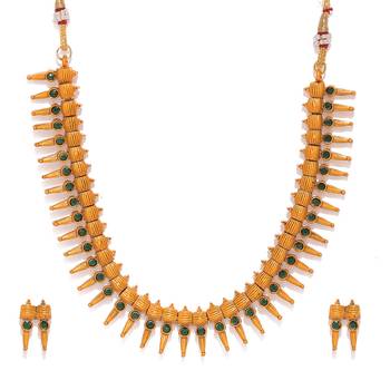 Green diamond necklace sets 1