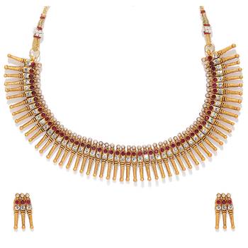 Brown pearl necklace sets 1