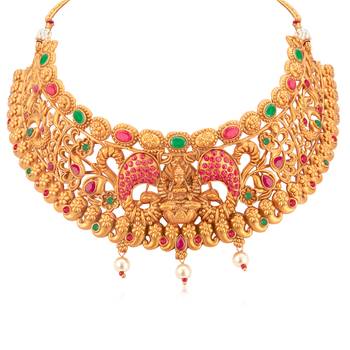 Multicolor pearl necklace sets 5