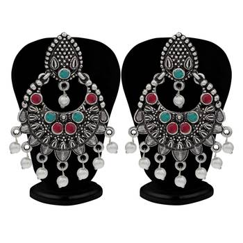 Multicolor pearl earrings 4