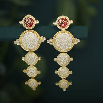 Red diamond earrings 1