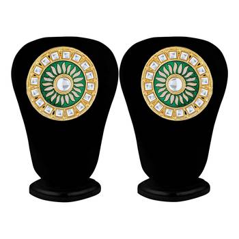 Green diamond earrings 4
