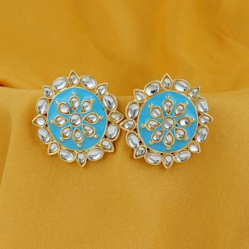 Blue diamond earrings 3