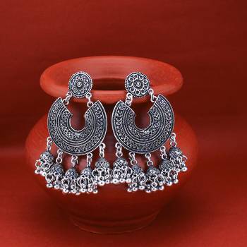 Silver earrings 1