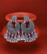 Silver earrings