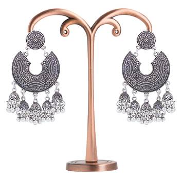 Silver earrings 4