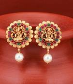 Multicolor pearl earrings