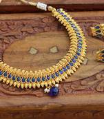 Blue agate necklaces