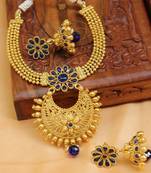 Blue agate necklaces