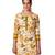 Women's Cream & Gold Cotton Printed Straight Fit Readymade Kurta/Kurti