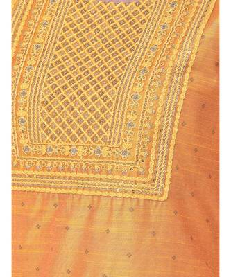 Yellow Embroidered Straight Kurta 6