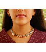 Maroon necklace-sets