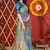 Manohari Jacquard  Blue & Green Woven Saree with Unstitched  Blouse