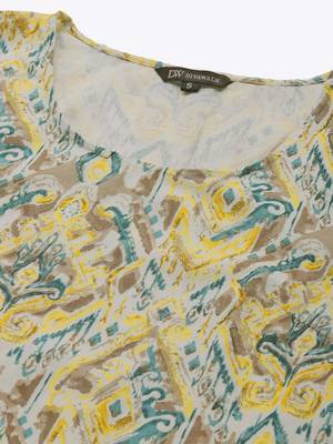 White printed kurta 2