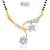 Sukkhi Elegant Wedding CZ Gold and Rhodium Plated mangalsutra(118M400)