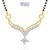 Sukkhi Traditional Marriage CZ Gold and Rhodium Plated mangalsutra(119M400)