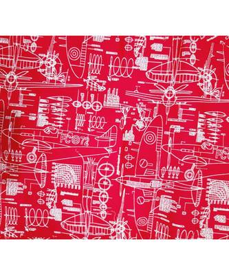 Red Geometric shirts 3