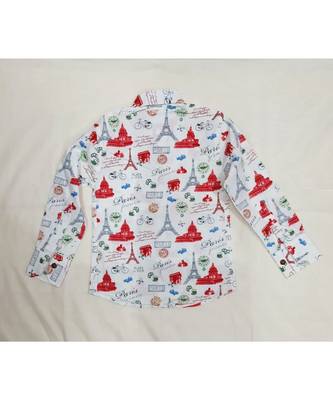 Paris print shirts 2